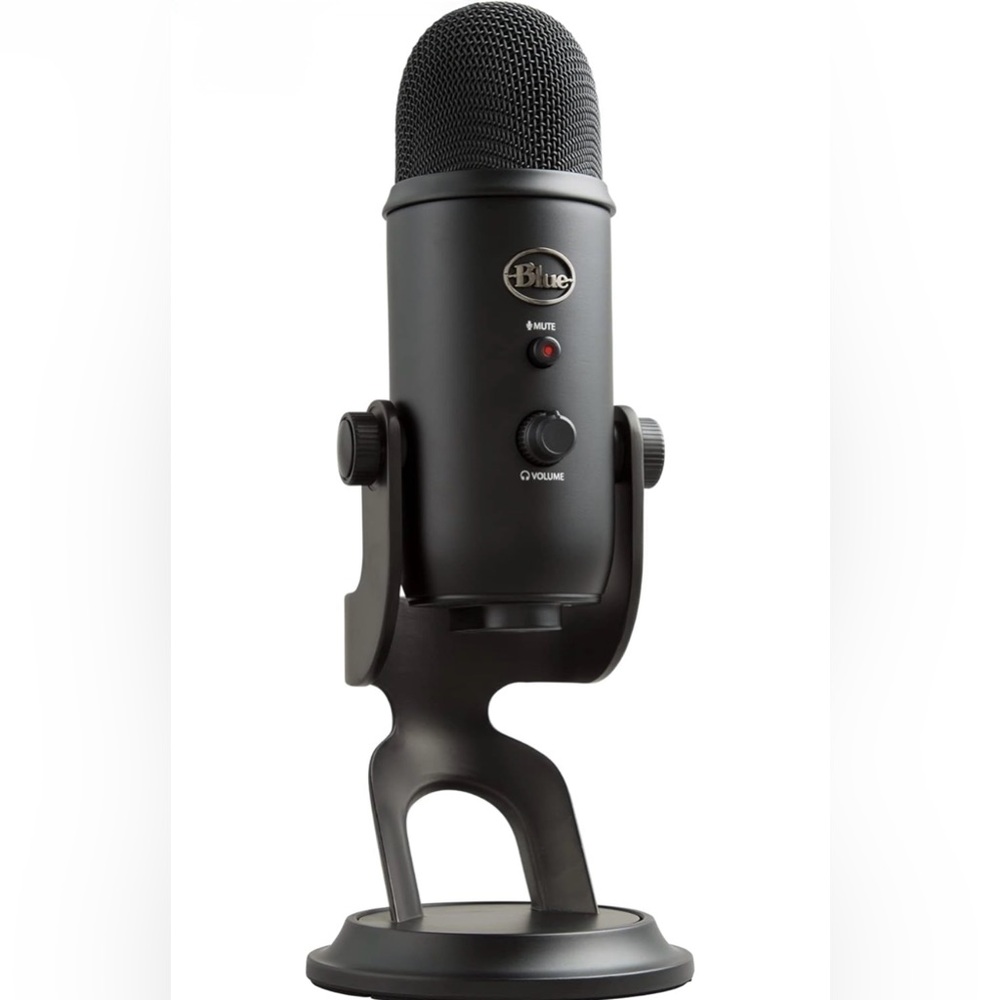 Blue Yeti USB Condenser Microphone - Blackout - NEW IN BOX (SEALED)